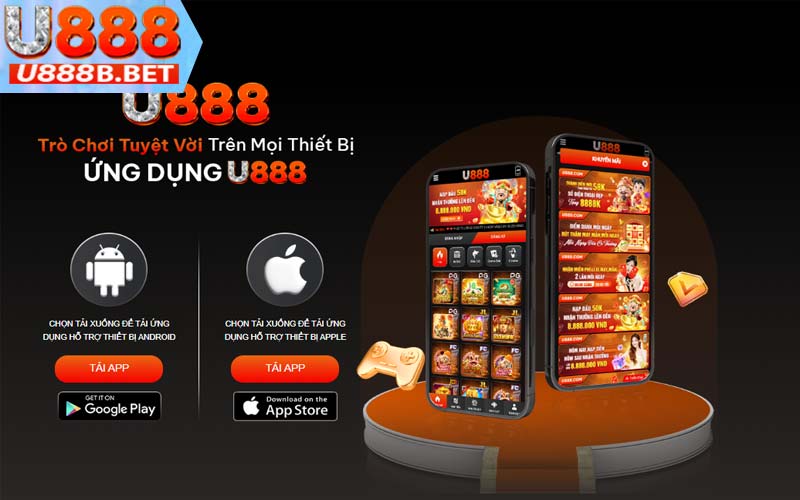 Trải nghiệm như casino thực thụ với ứng dụng cá cược U888bet